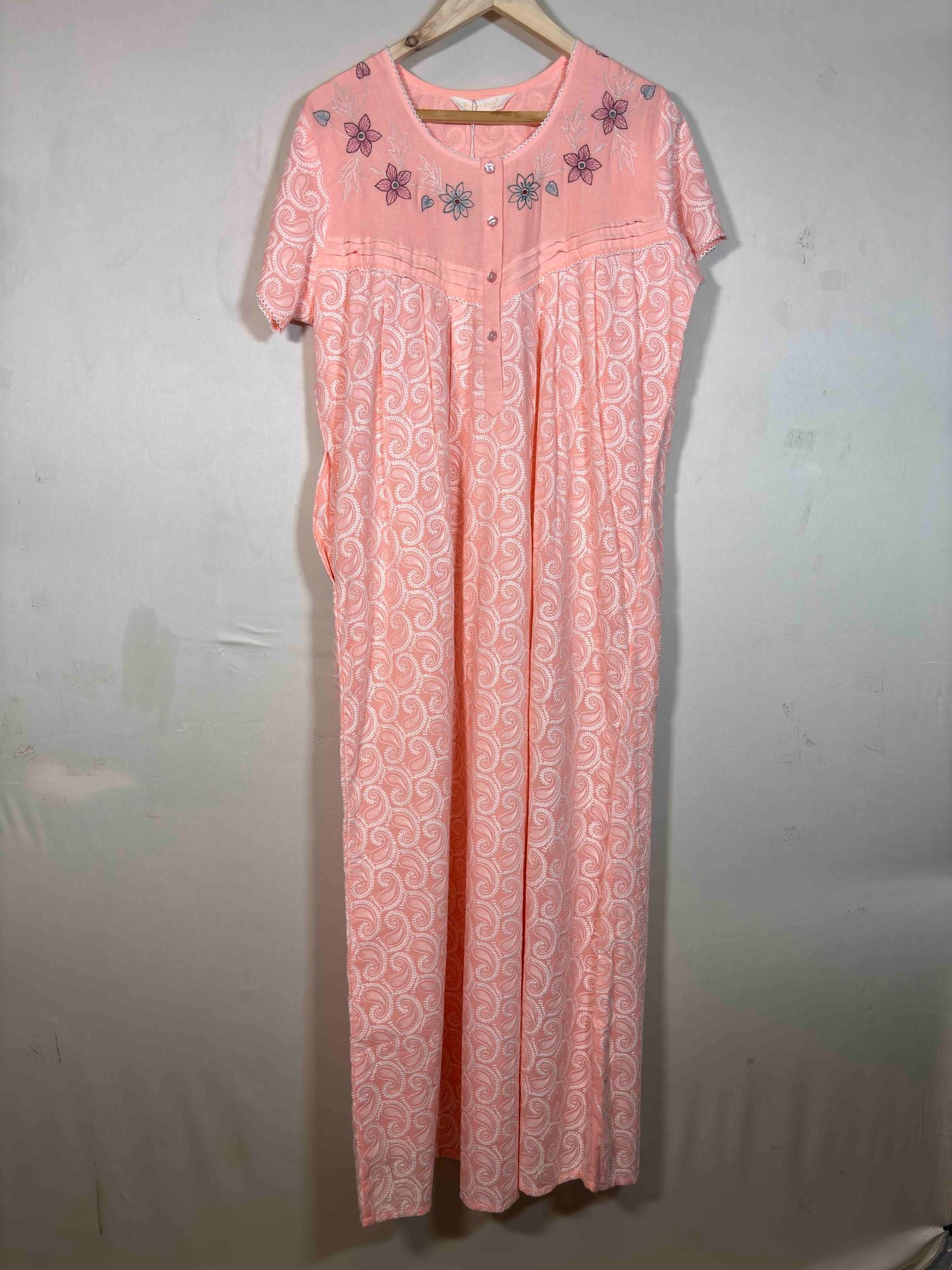 women-style-nighty-full-length-half-sleeves-embroidery-s-3xl-4385-15-08-25
