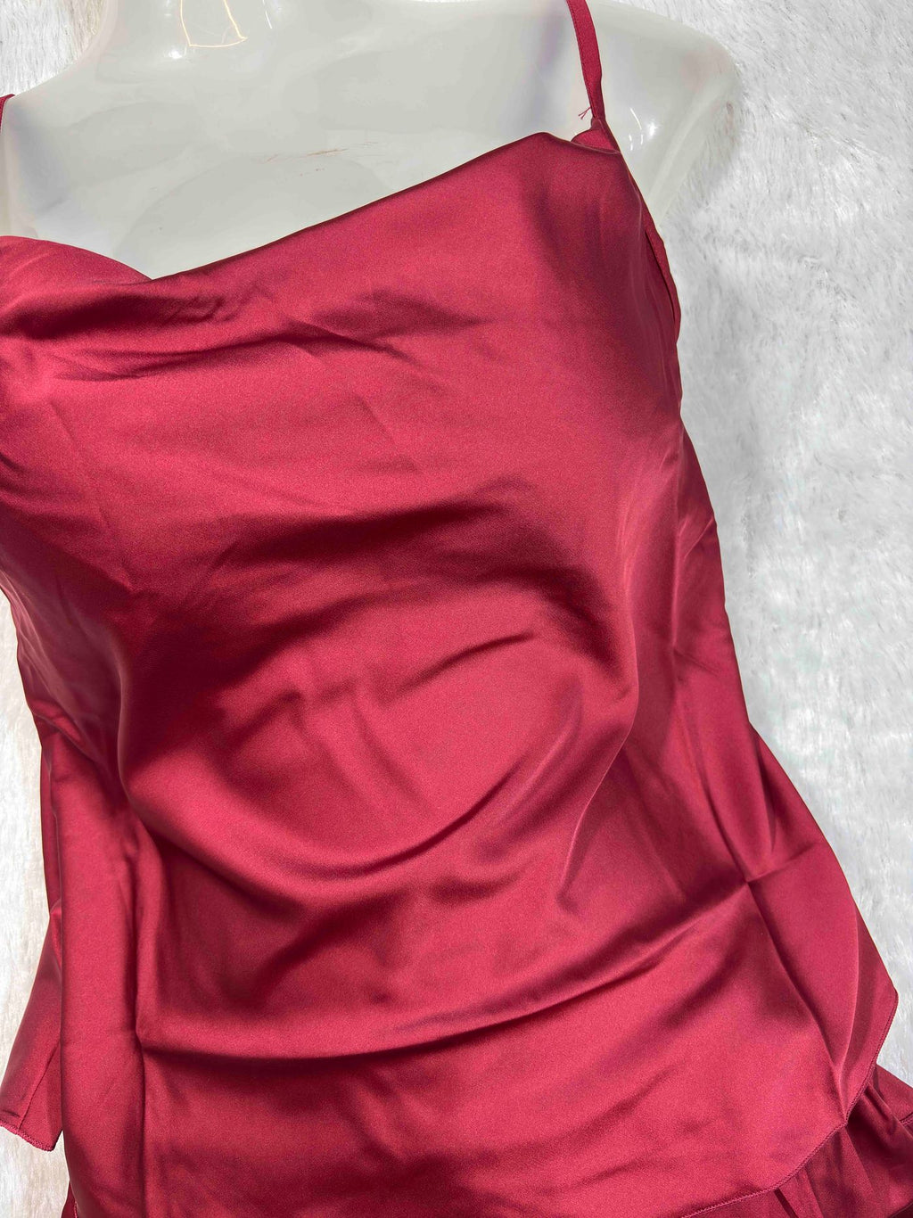 Baby Doll Lingerie Set Full Coverage Sleeveless Padded Solid S-2XL 17/02/26