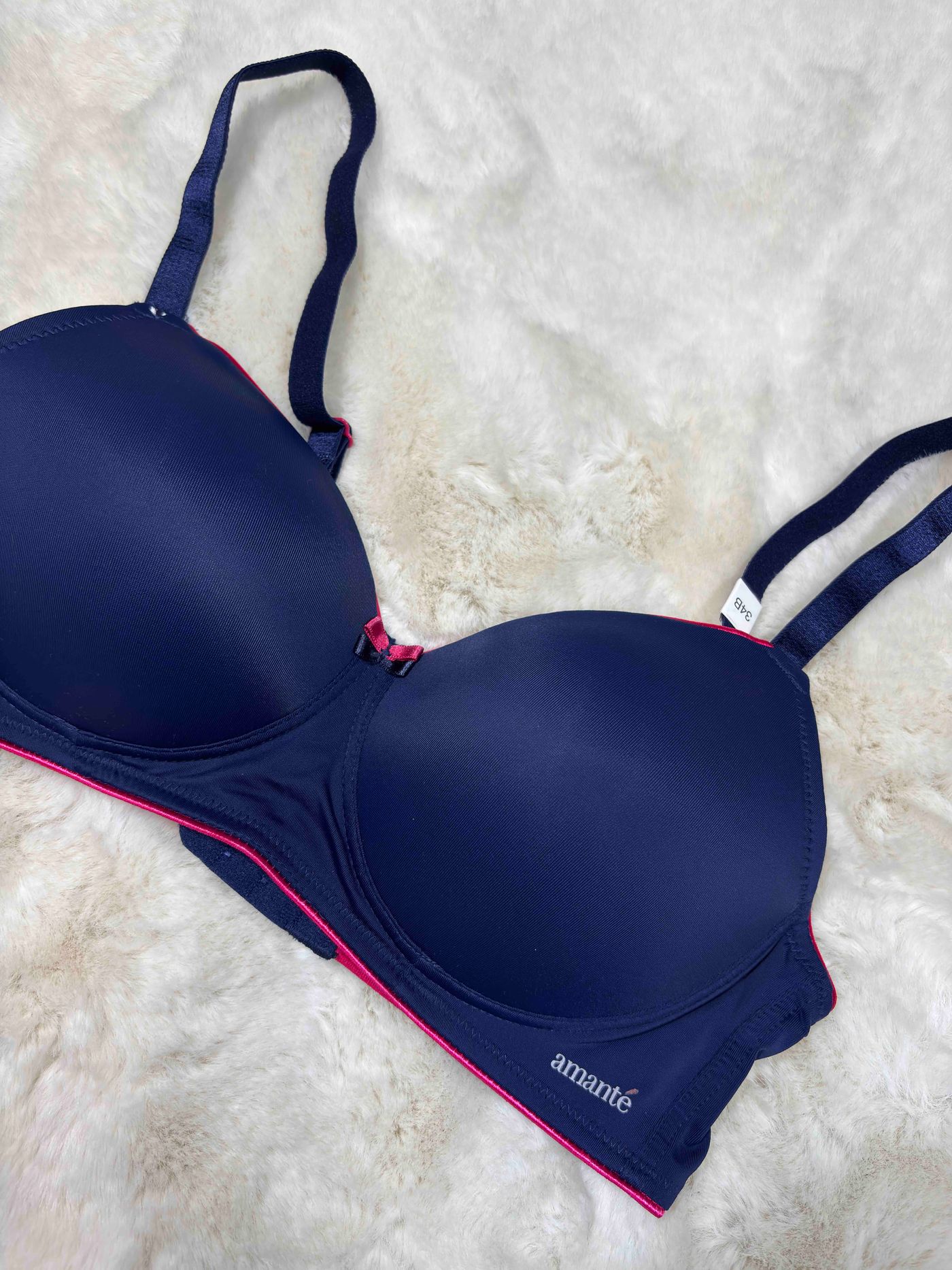 Amante Tshirt Bra Full Coverage Padded Non Wired Solid 32B-38B 24/03/26