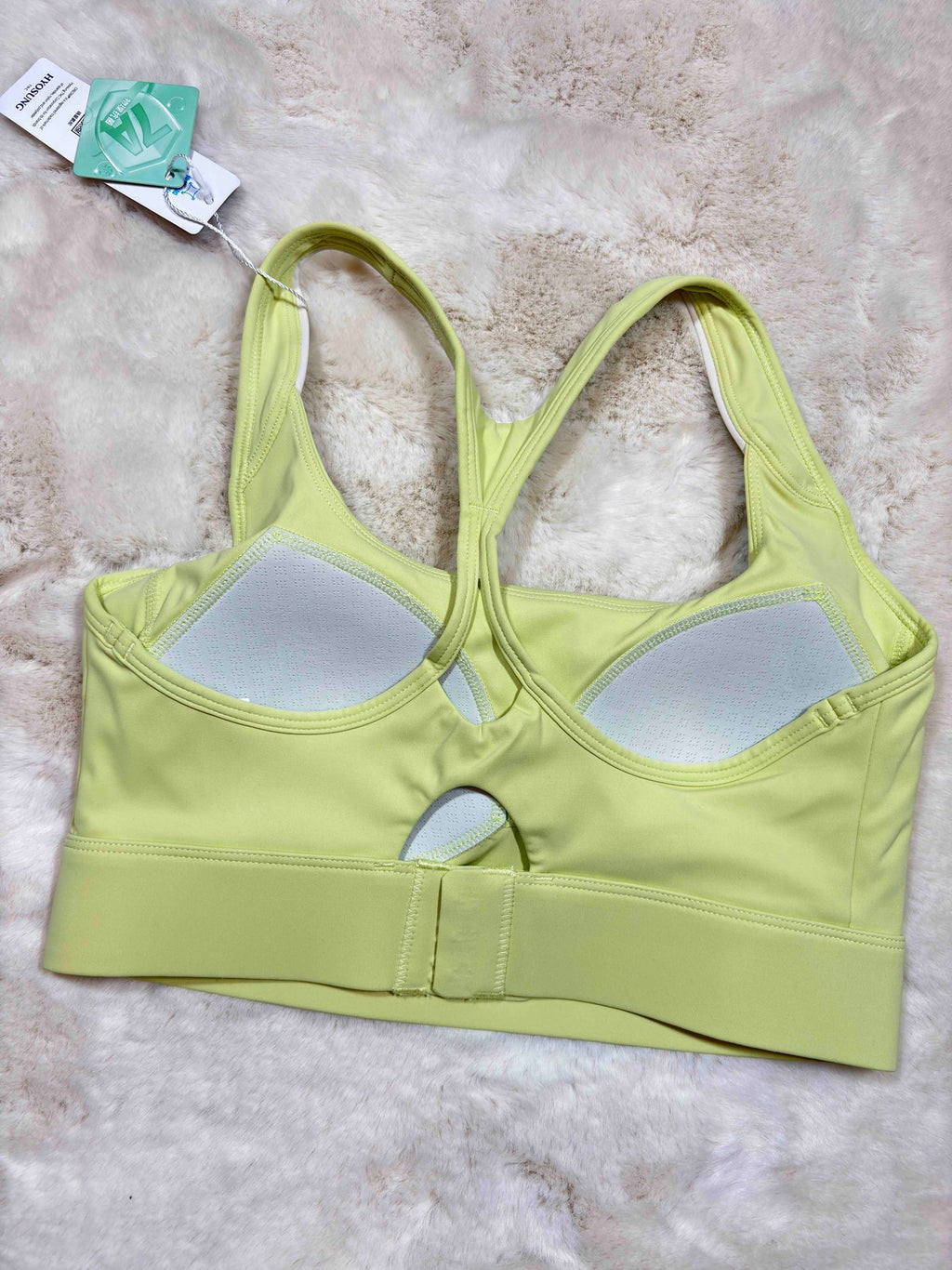 Sports Bra Full Coverage Padded Solid S-2XL 15/04/26