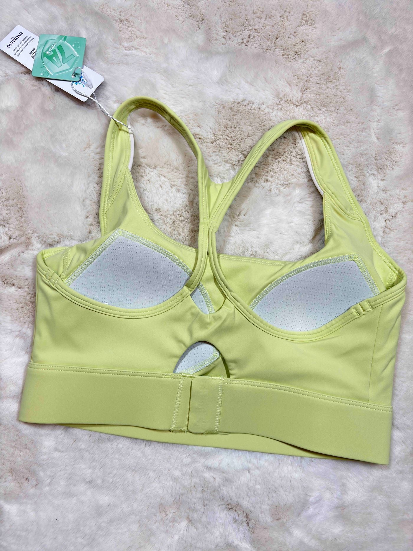 Sports Bra Full Coverage Padded Solid S-2XL 15/04/26