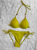 Two Peice Bikini Sets Full Coverage Padded High Waist Solid XL 283012 19/11/25