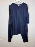 lady-beauty-coord-sets-tshirt-3-4-sleeves-full-length-solid-s-2xl-10103-25-09-25