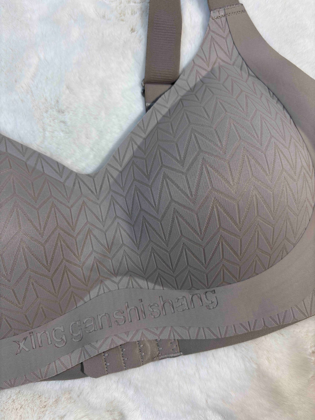 Seamless Bra Full Coverage Padded Non Wired Solid L-5XL 15/01/25