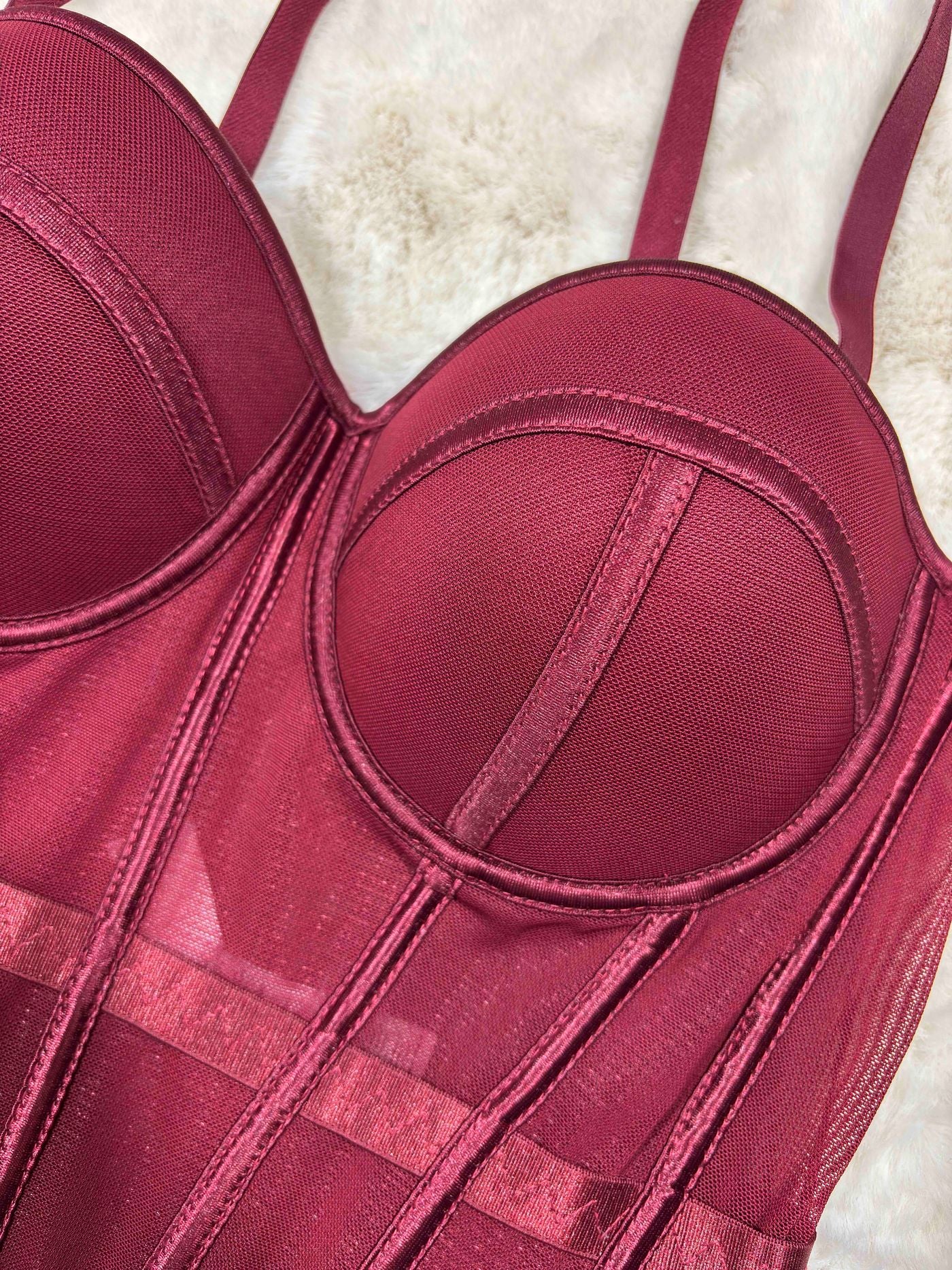 Bralette Full Coverage Padded Wired Solid M-XL 05/01/26