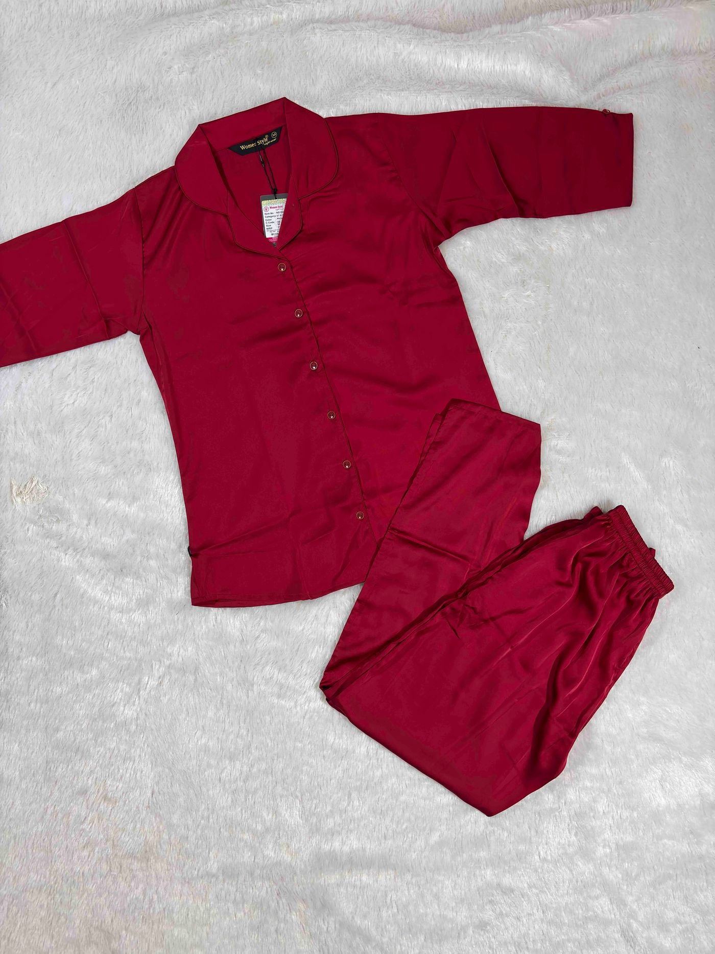 women-style-nightsuit-3-4-sleeves-shirt-full-length-solid-s-xl-12-03-26G