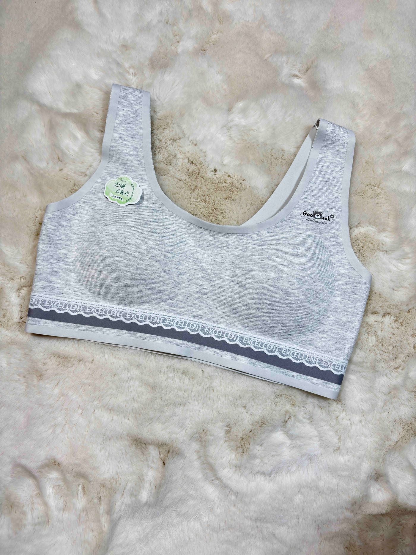 Teenage Bra Full Coverage Light Padded Solid S-L 30/03/26