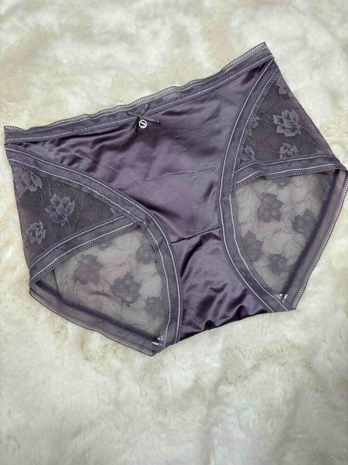 Lace Hipster Full Coverage High Waist Solid S-2XL 28/03/26