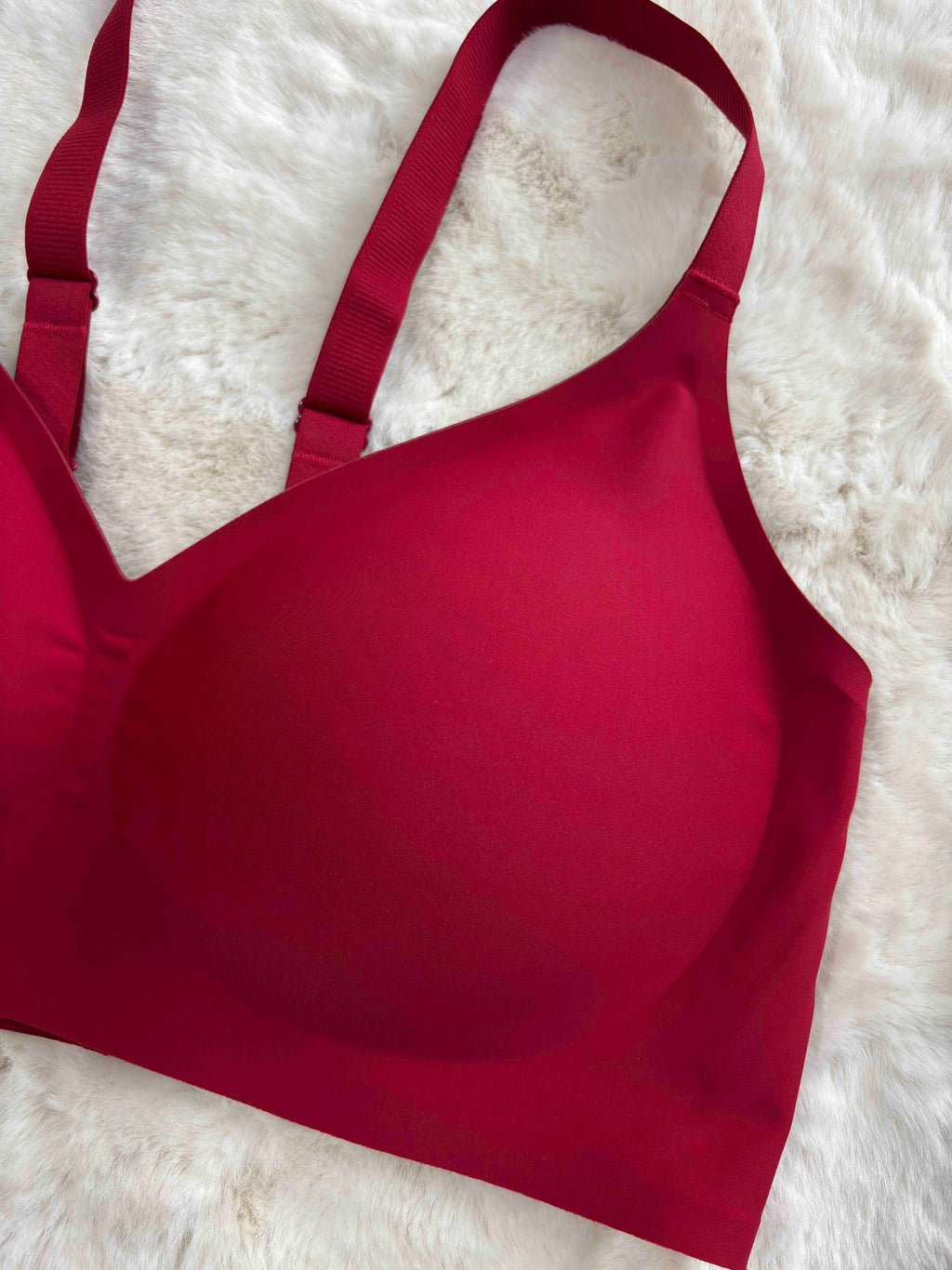 Seamless Bra Full Coverage Padded Non Wired Solid S-2XL 13/02/26