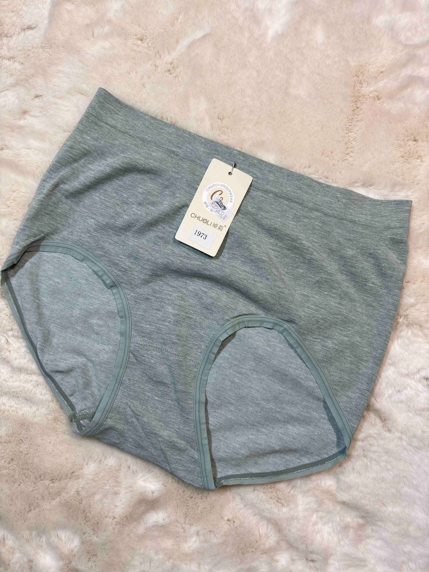 Chuoli Hipster Full Coverage High Waist Solid S-2XL 23/01/26