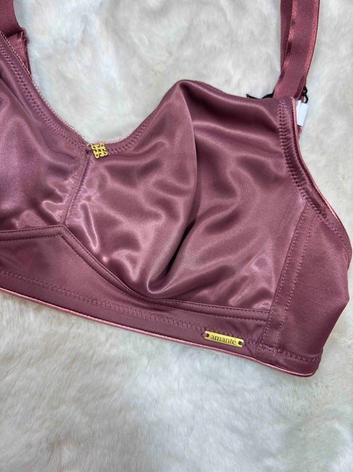 Amante Minimizer Full Coverage Non Padded Non Wired Solid 34D-42D 09/03/26