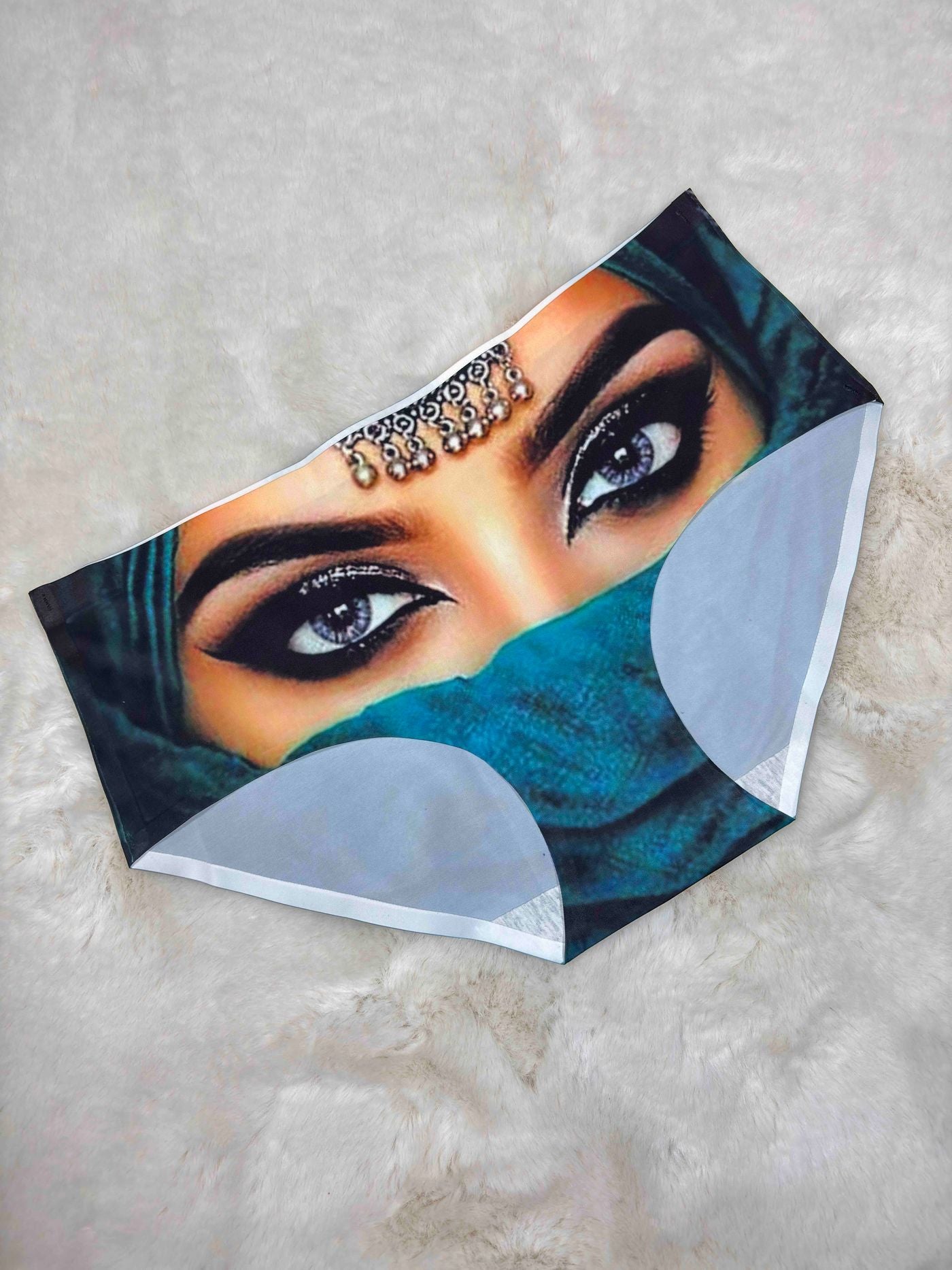 Seamless Midi Half Coverage Mid Waist Printed S-XL 10/04/26