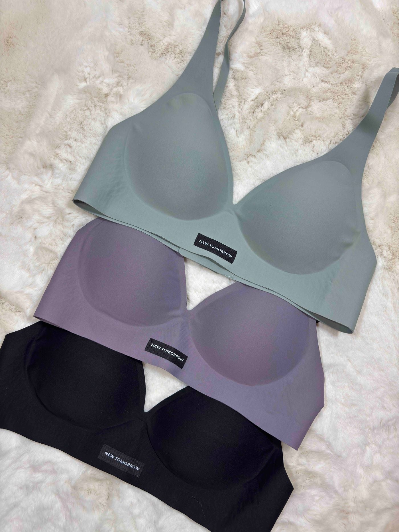 Delicate Darling Bra Panty Set Full Coverage Light Padded Non Wired High Waist Solid Freesize 08/01/26