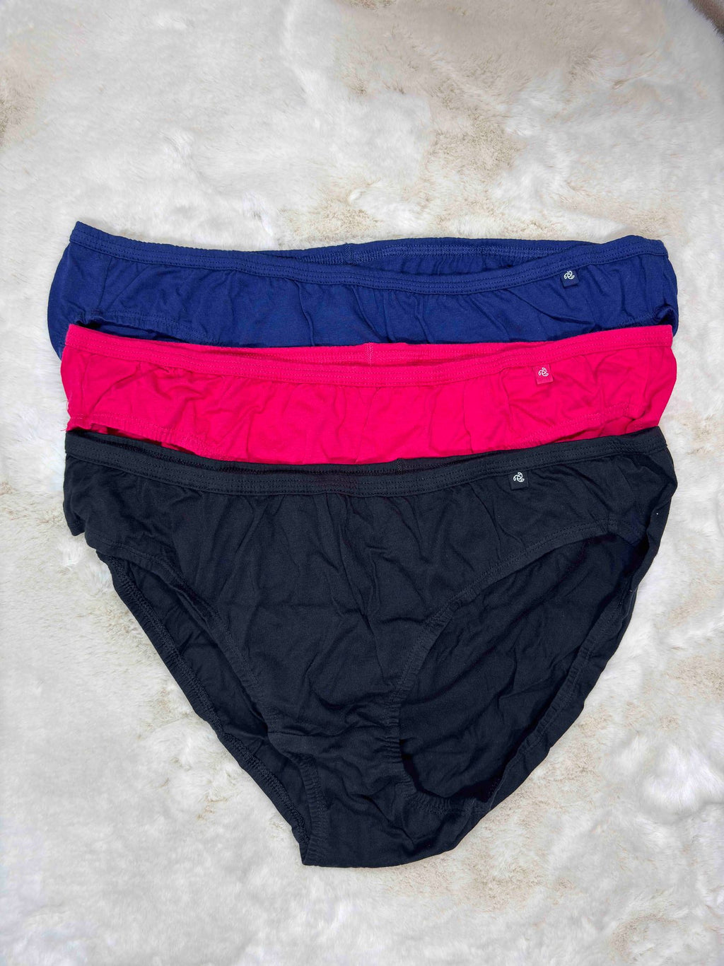 Jockey Women Bikini Low Coverage Low Waist Pack Of 3 Solid S-2XL 1410 04/11/25