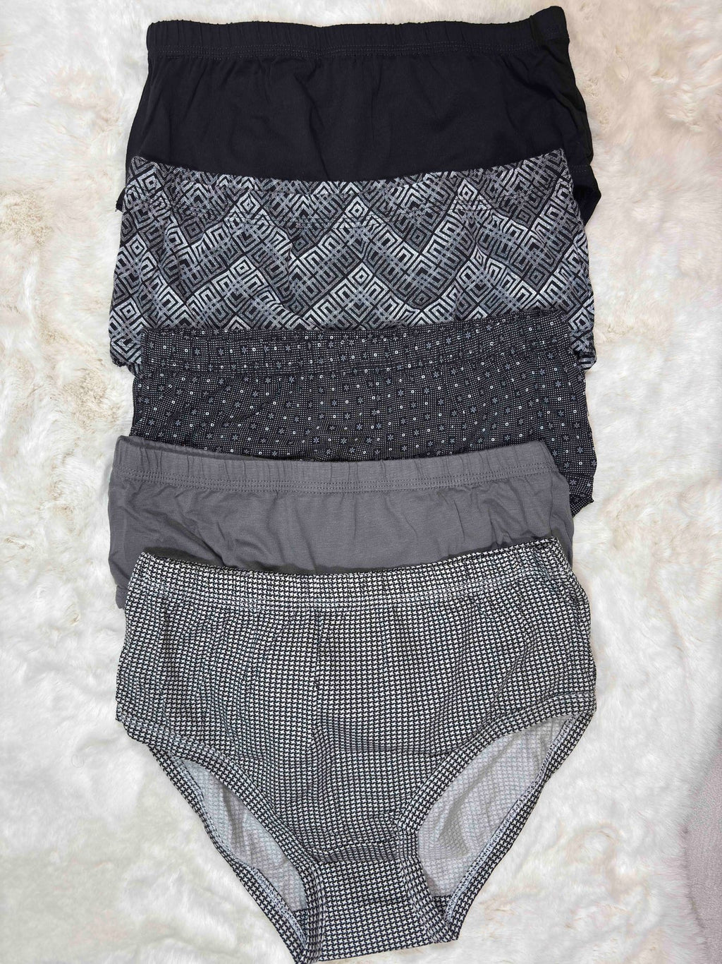Lady Care Hipster Full Coverage High Waist 5Pc Mix Opus Pack Of 5 M-2XL 04/11/25