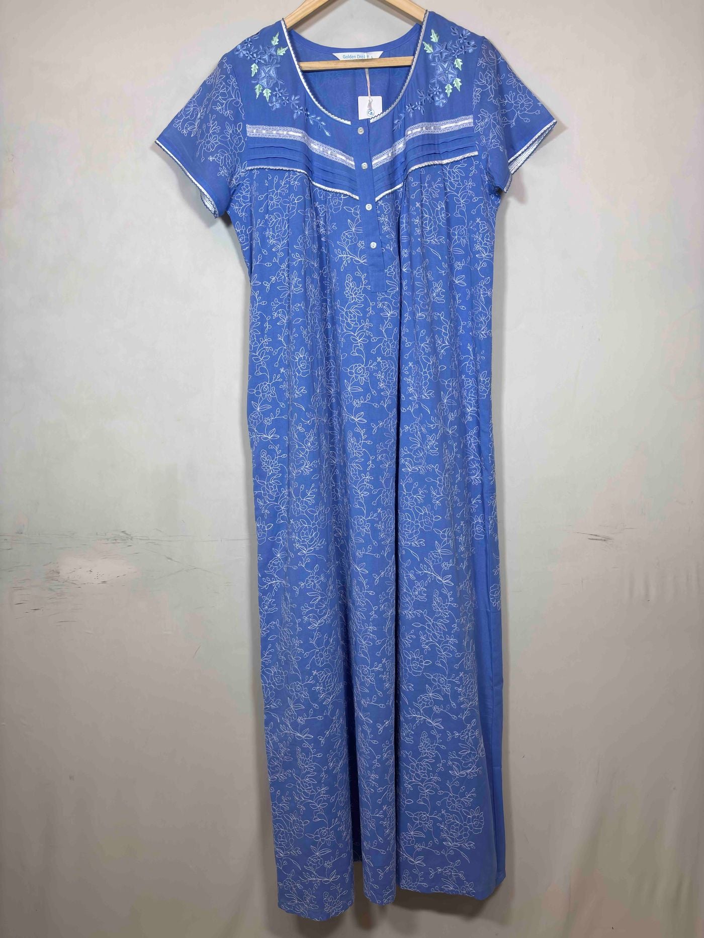 golden-dreams-chikan-nighty-half-sleeves-full-length-embroidery-s-2xl-gn-1200-22-09-25