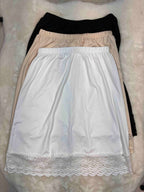 Skirt Slip Knee Length Solid S-XL 06/12/25