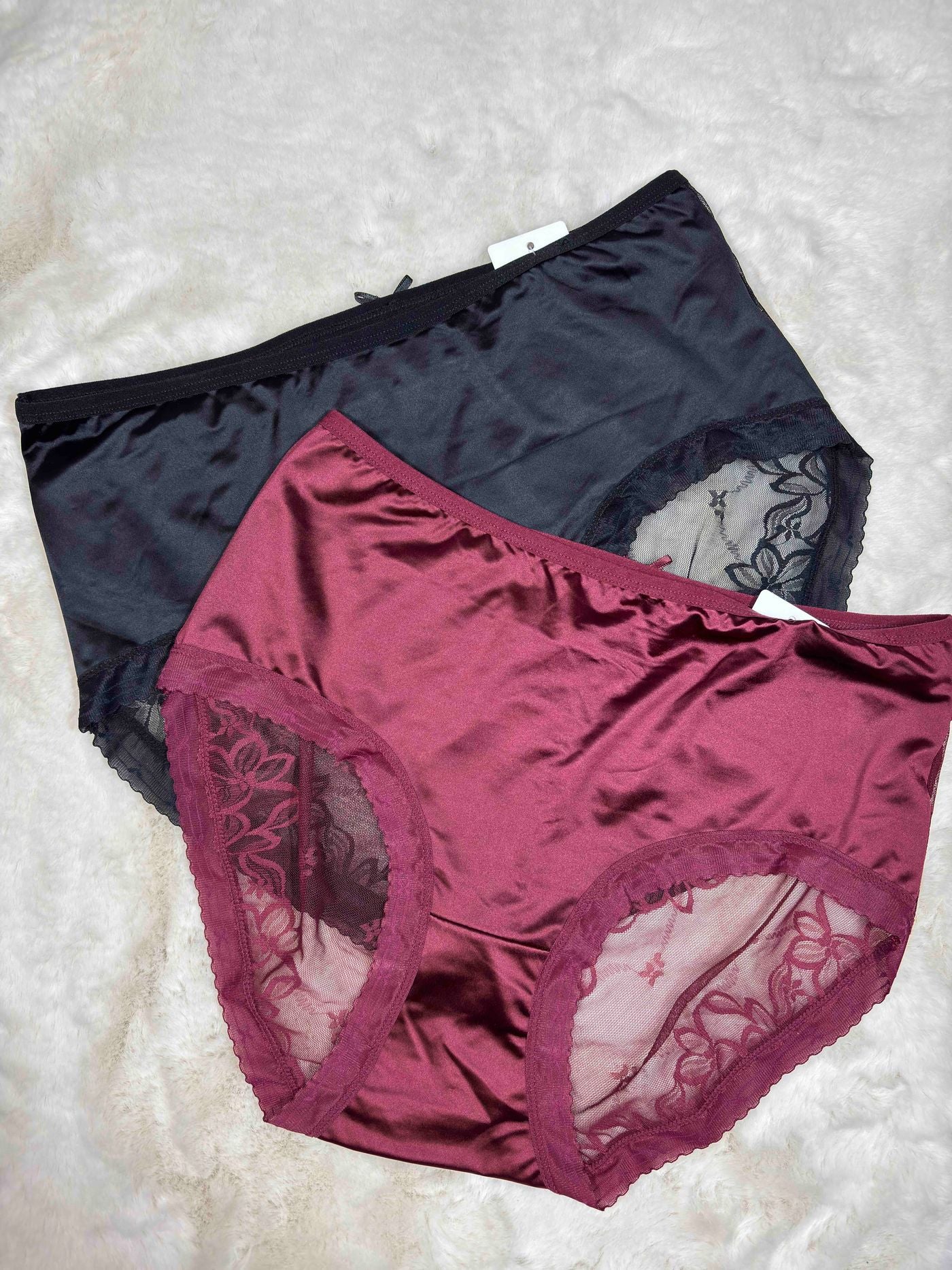 Lace Hipster Full Coverage High Waist Solid S-2XL 28/03/26