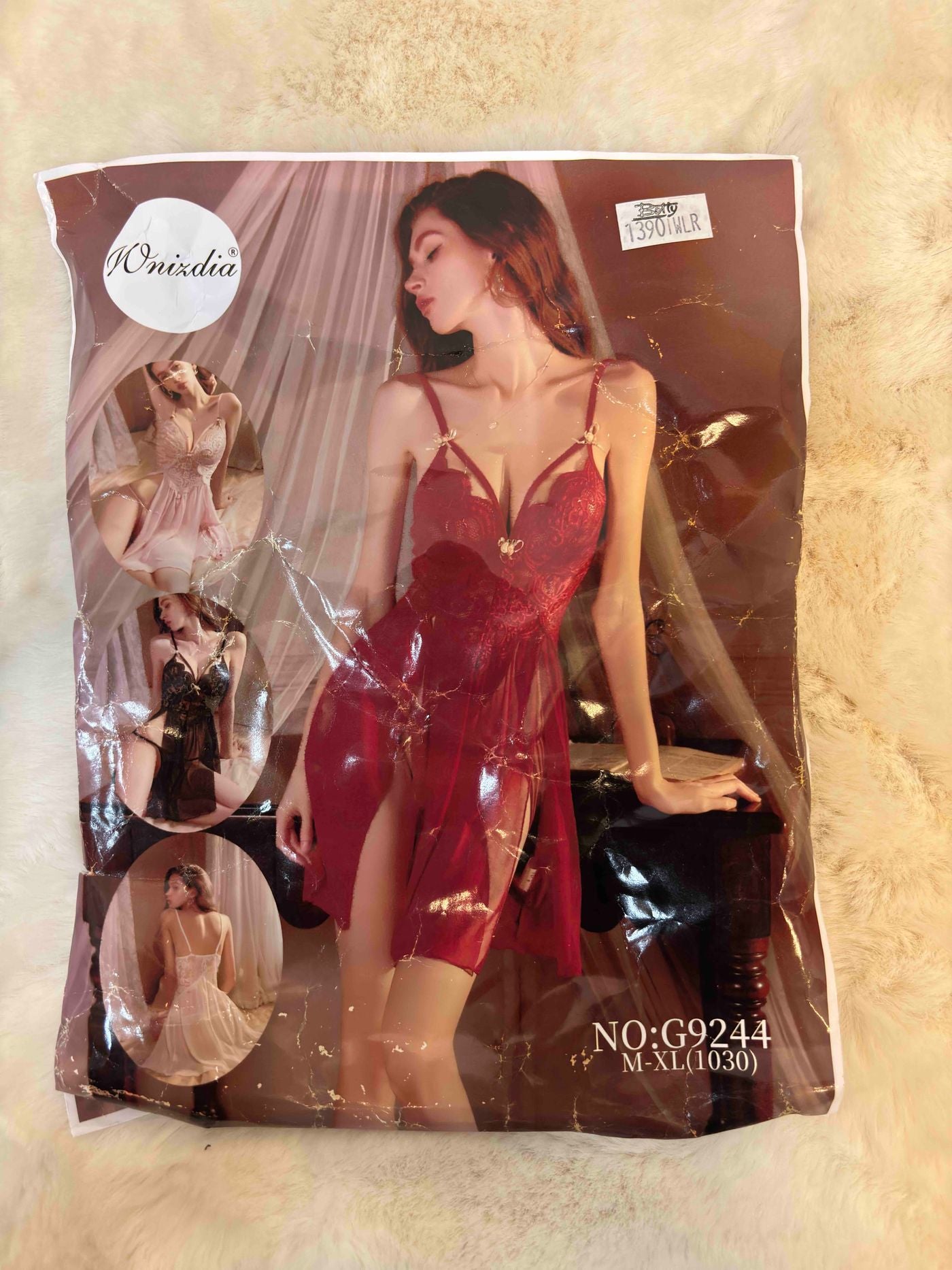 Wnizdia Fancy Lingerie Solid Freesize M-2XL G9244 17/10/25