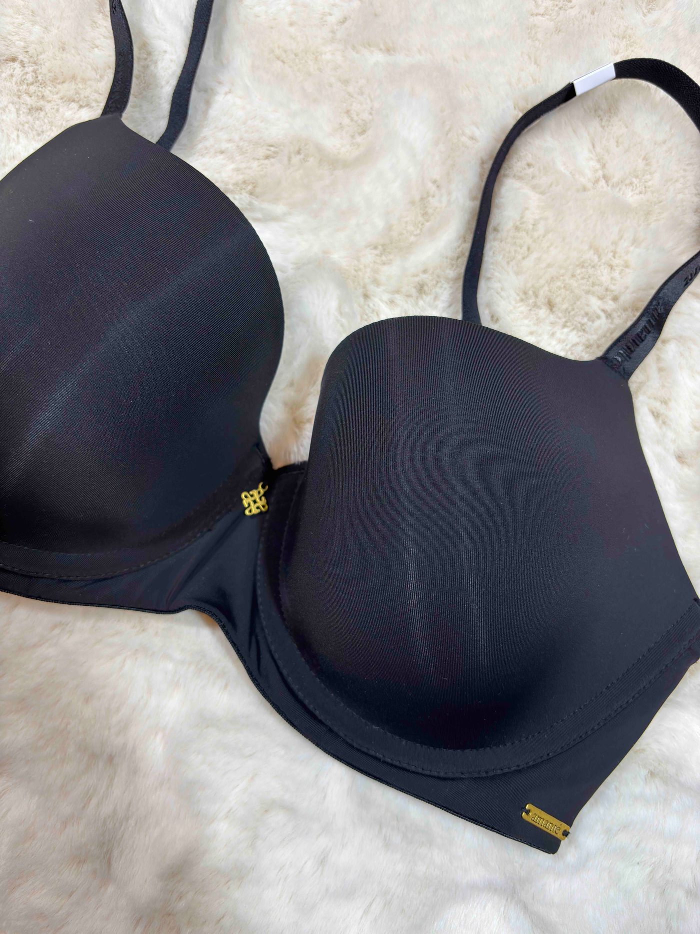 Amante Tshirt Bra Full Coverage Padded Wired Solid 32D-42D 23/02/26