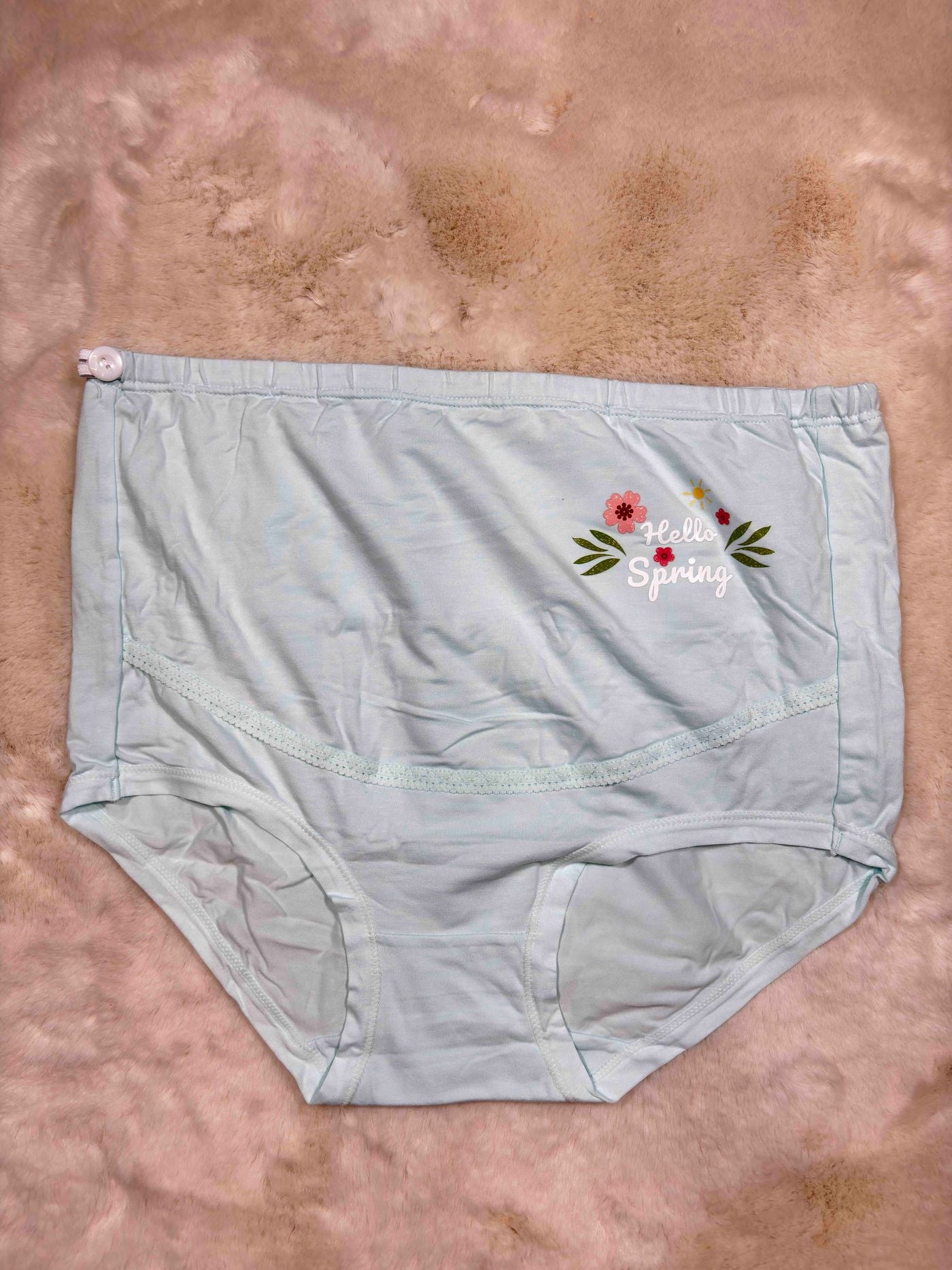 Maternity Panty Full Coverage High Waist Pack Of 2 Solid L-3XL 17/04/26