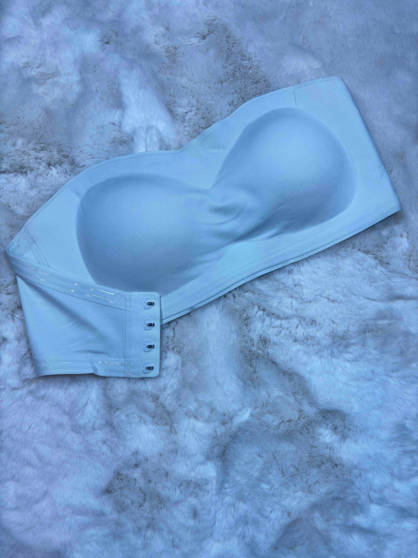 Strapless Bra Full Coverage Padded Non Wired Solid S-XL 23/02/26