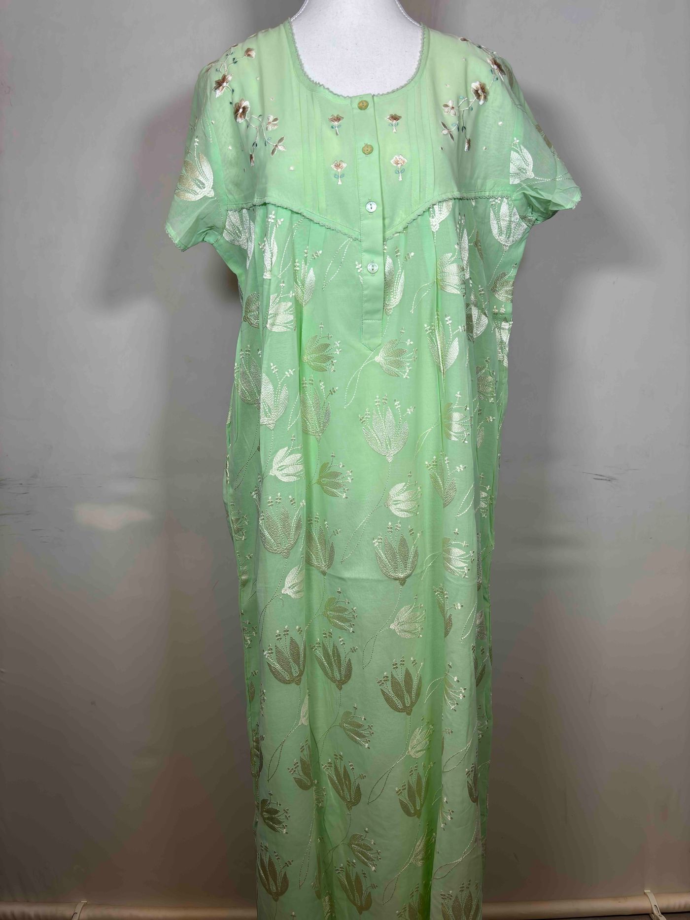 women-style-chikan-nighty-half-sleeves-full-length-embroidery-l-xl-04486-31-08-25