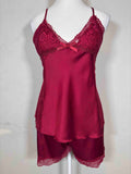 Fu Ni Fang Fancy Lingerie Set Sleeveless Shorts Non Padded Solid Freesize 022328 23/09/25