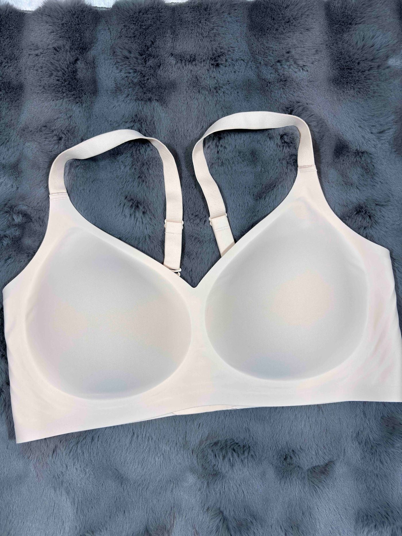 Seamless Bra Full Coverage Padded Non Wired Solid L-3XL 30/04/26
