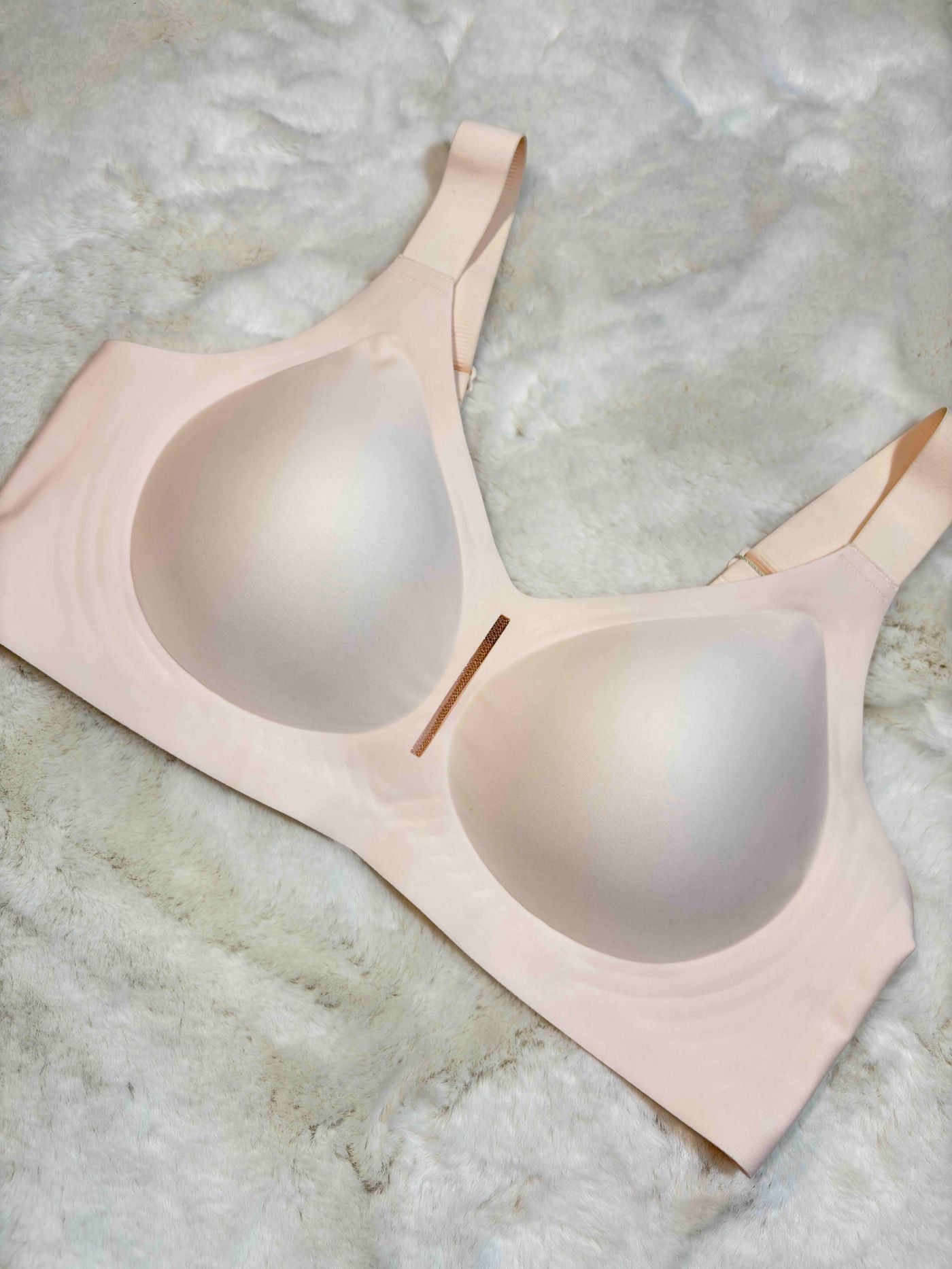 Seamless Bra Full Coverage Padded Non Wired Solid M-5XL 21/01/26