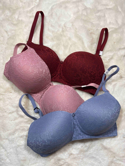 Amante Tshirt Bra Full Coverage Padded Non Wired Solid 32C-42C 28/01/26