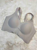 Seamless Bra Full Coverage Padded Non Wired Solid L-5XL 15/01/26