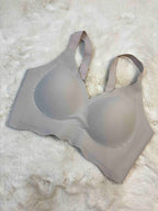 Seamless Bra Full Coverage Padded Non Wired Solid L-5XL 15/01/26