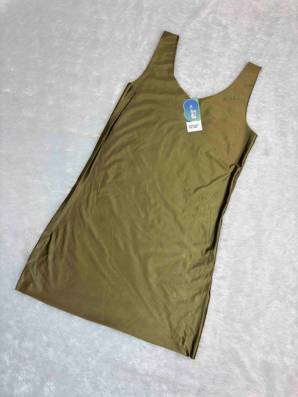 Shimmery Slips Full Coverage Sleeveless Solid S-XL 019 07/12/25