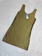 Shimmery Slips Full Coverage Sleeveless Solid S-XL 019 07/12/25