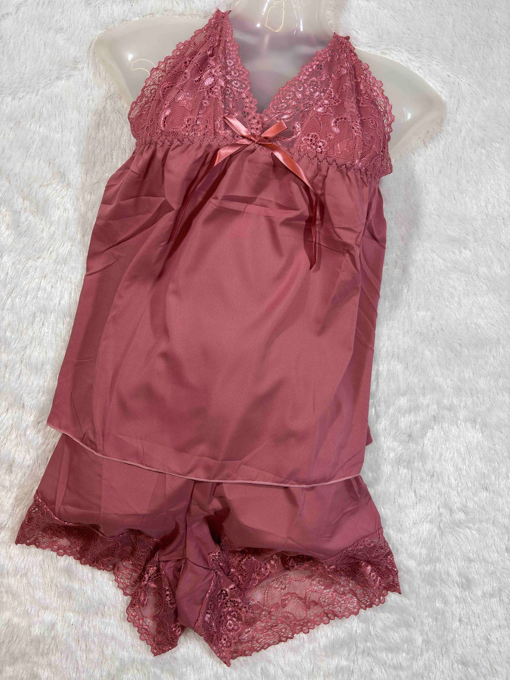 Baby Doll Lingerie Set Full Coverage Sleeveless Solid S-2XL 17/02/26