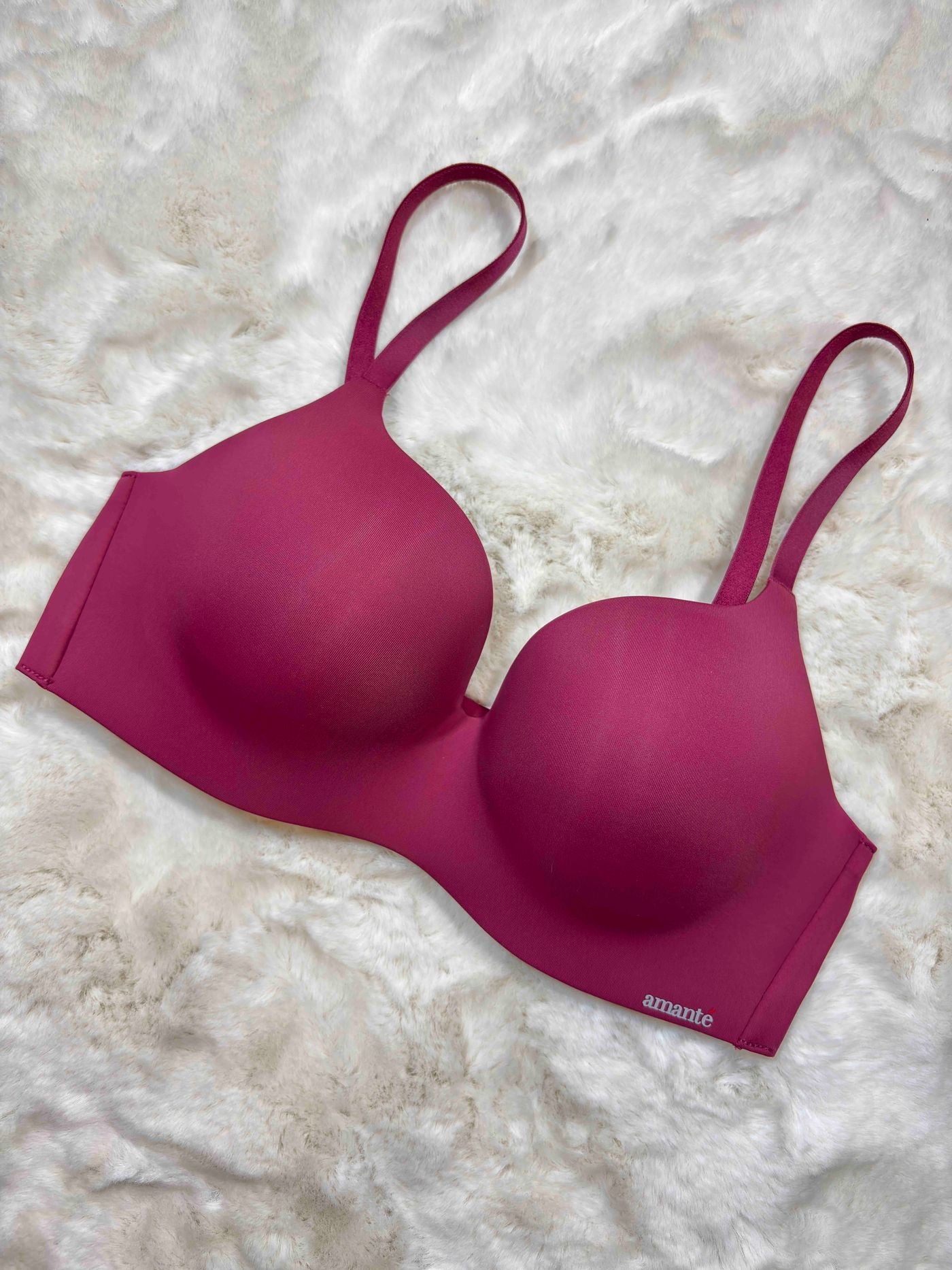 Amante Seamless Bra Full Coverage Padded Non Wired Solid 32C-42C 28/01/26