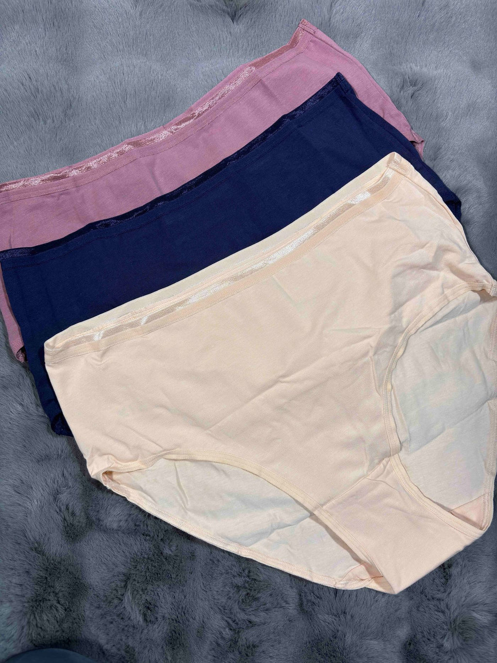 Wacoal Panty Pack Half Coverage Mid Waist Pack Of 3 Solid 2XXL 105-113 PI03I05-C8 22/07/25