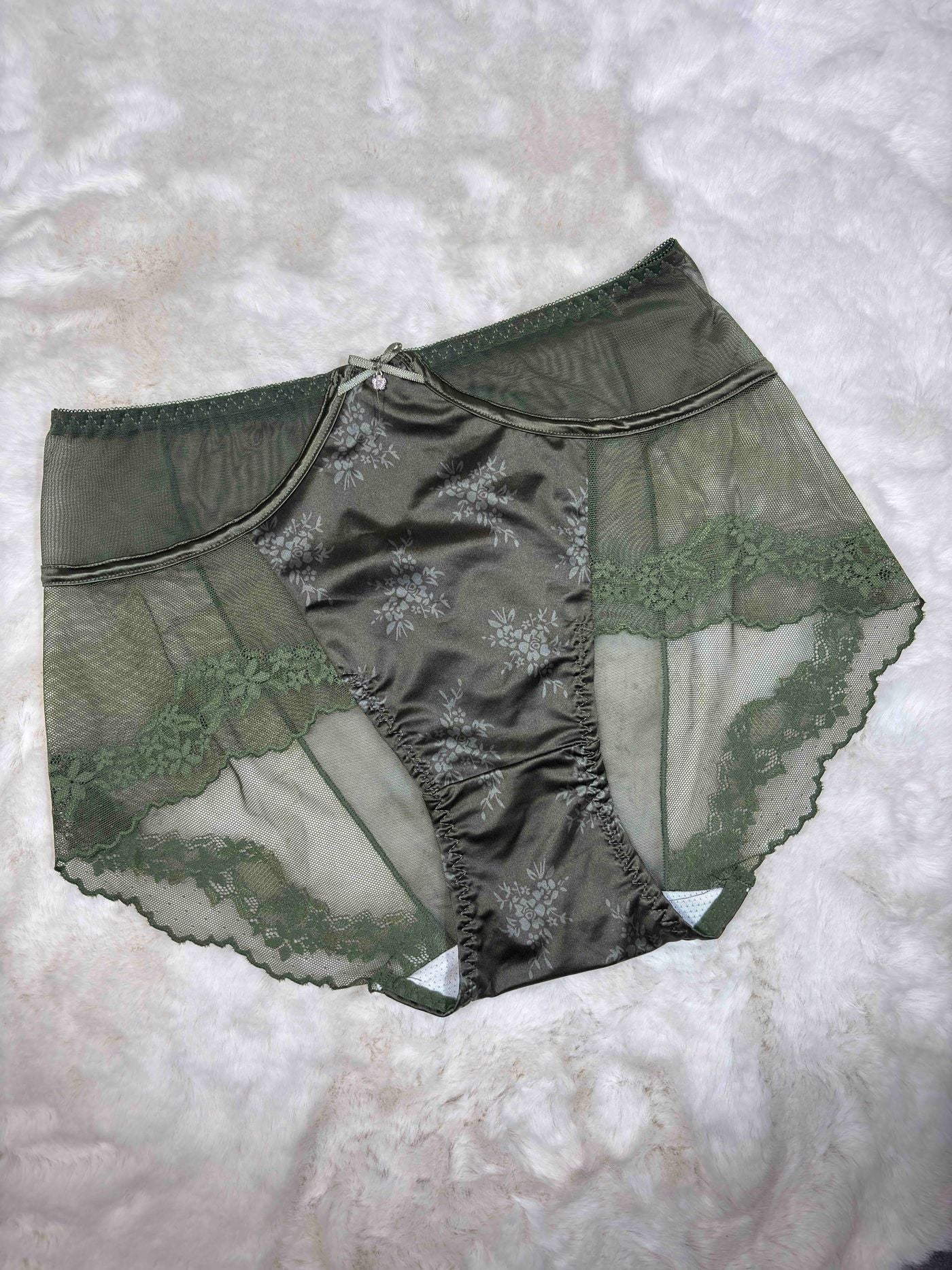 Lace Hipster Full Coverage High Waist Solid S-2XL 28/03/26