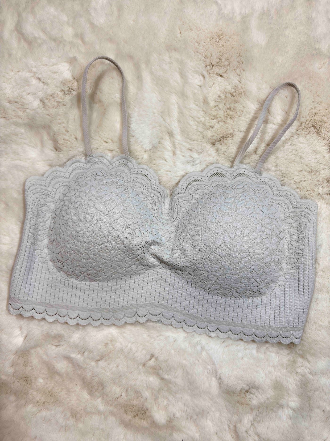 Bralette Full Coverage Padded Solid S-XL 01/03/26