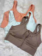 Sports Bra Full Coverage Padded Solid S-2XL 15/04/26