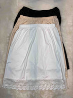 Skirt Slip Knee Length Solid S-XL 06/12/25