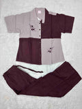 lady-beauty-coord-set-half-sleeves-shirt-full-length-printed-m-2xl-12-02-26A3