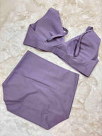 Delicate Darling Bra Panty Set Full Coverage Light Padded Non Wired High Waist Solid Freesize 08/01/26