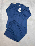 sexy-castle-nightsuit-3-4-sleeves-shirt-full-length-solid-m-2xl-01-04-26BLUE