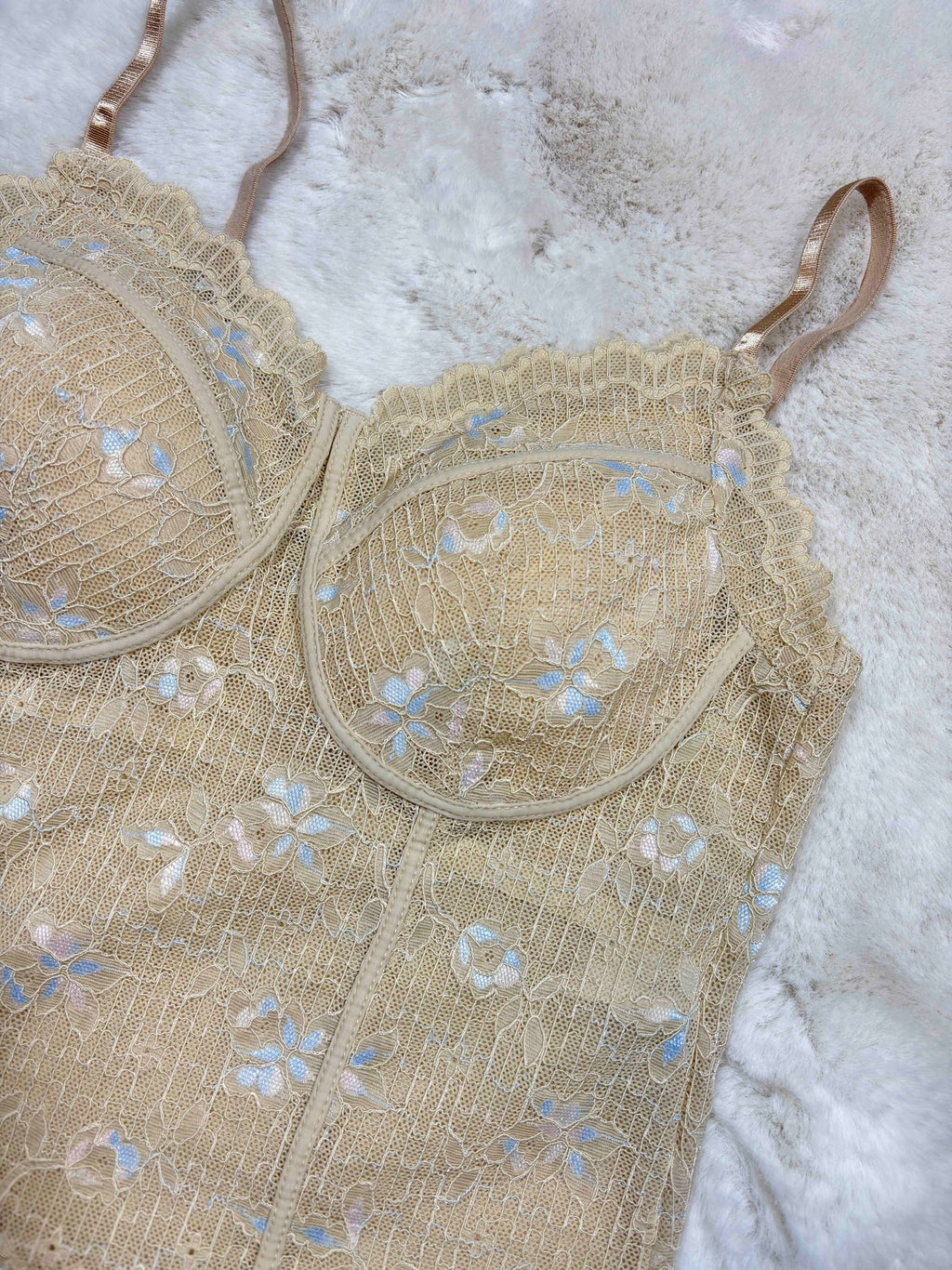Fancy Bralette Full Coverage Padded Solid S-2XL 17/04/26