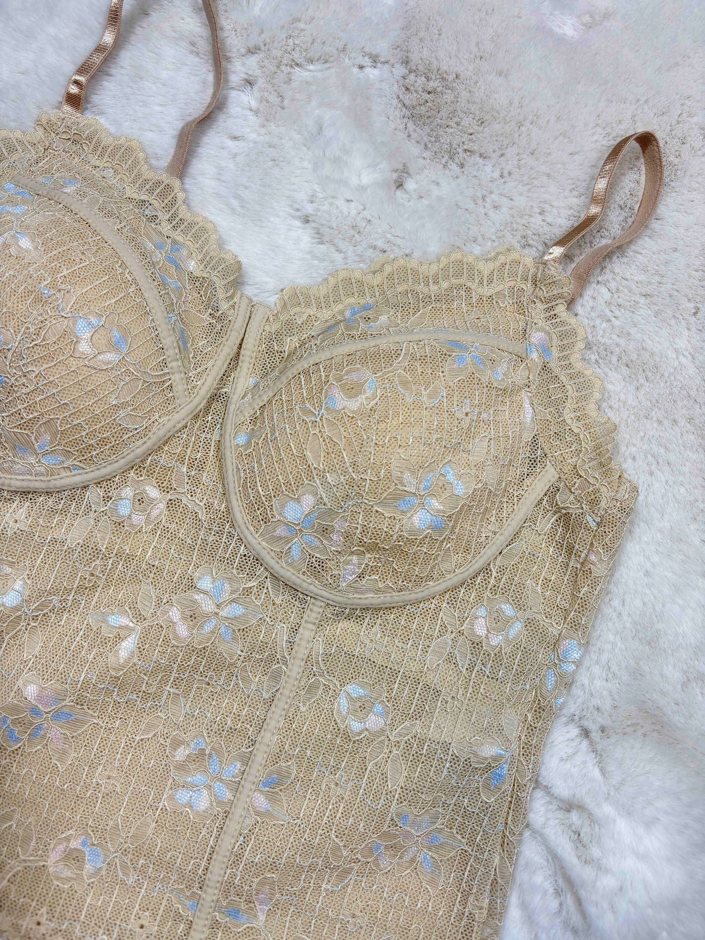Fancy Bralette Full Coverage Padded Solid S-2XL 17/04/26