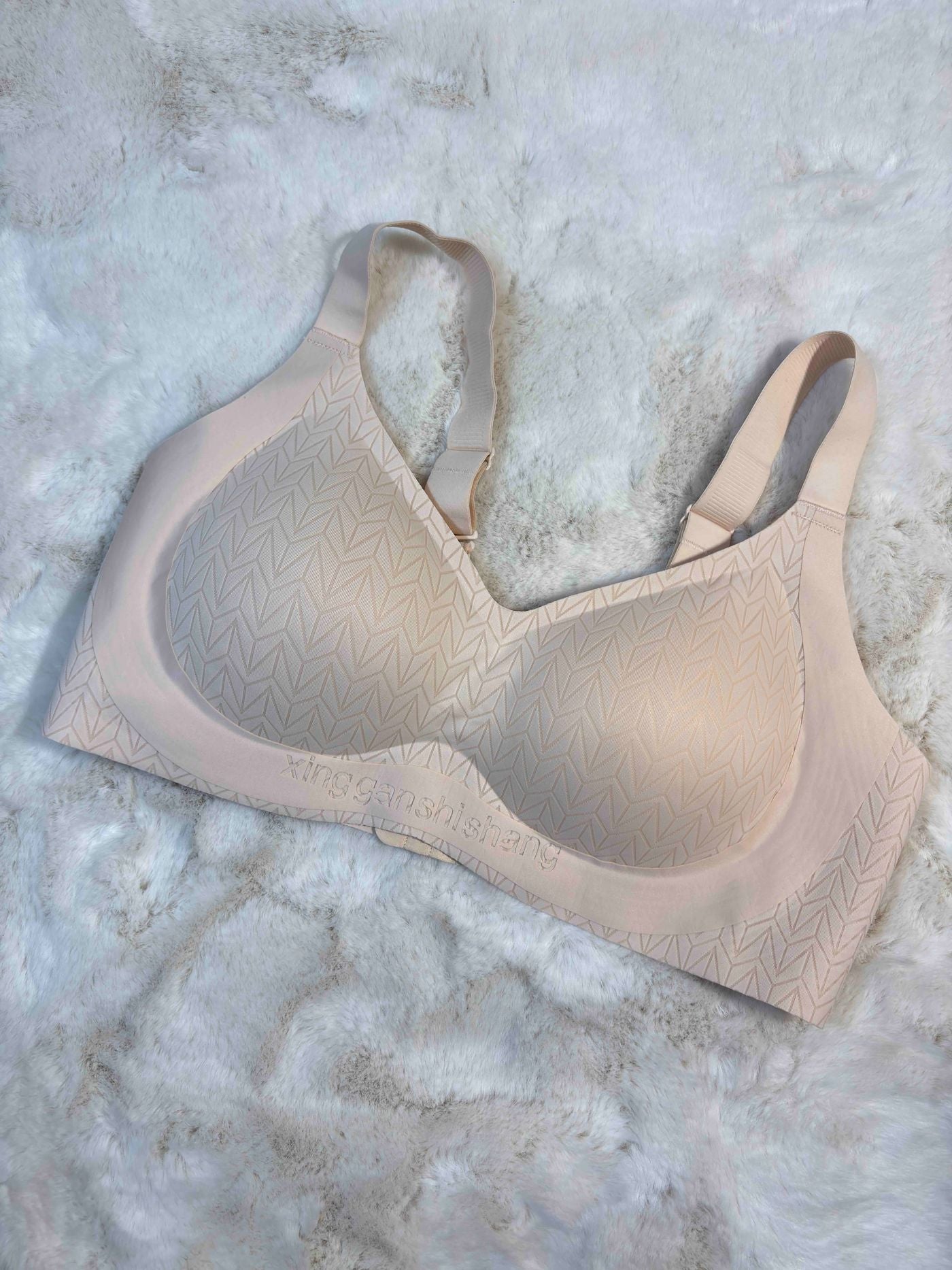 Seamless Bra Full Coverage Padded Non Wired Solid L-5XL 15/01/25