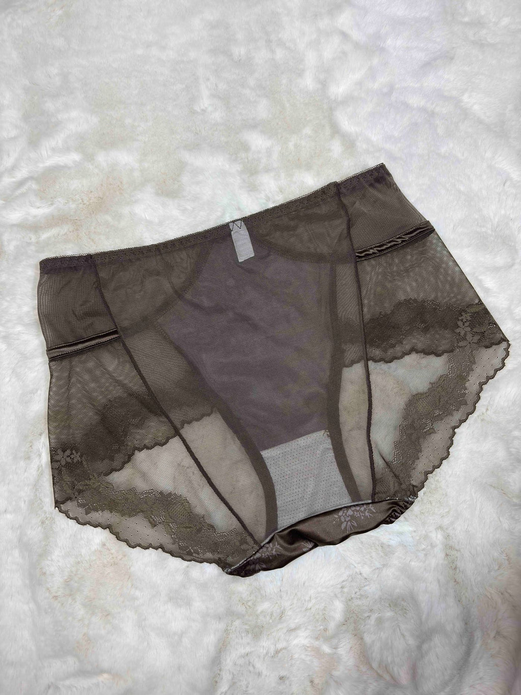 Lace Hipster Full Coverage High Waist Solid S-2XL 28/03/26