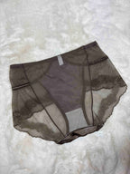 Lace Hipster Full Coverage High Waist Solid S-2XL 28/03/26